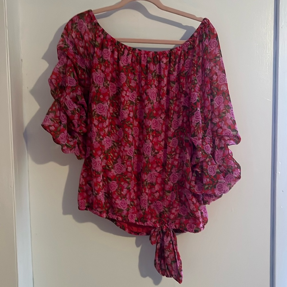 blouse, from CeCe, size L, pink